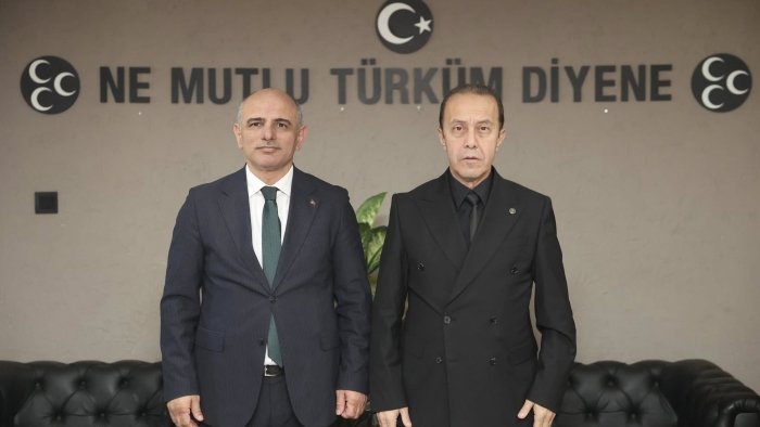 Başkan Söğüt’ten MHP İl Başkanı Akın’a hayırlı olsun ziyareti